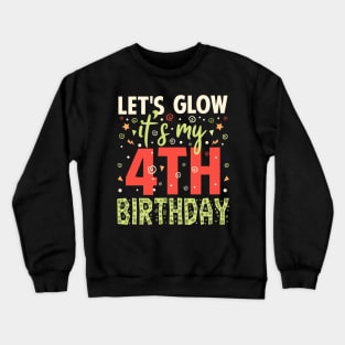 I'ts My 4th Birthday Gift Crewneck Sweatshirt